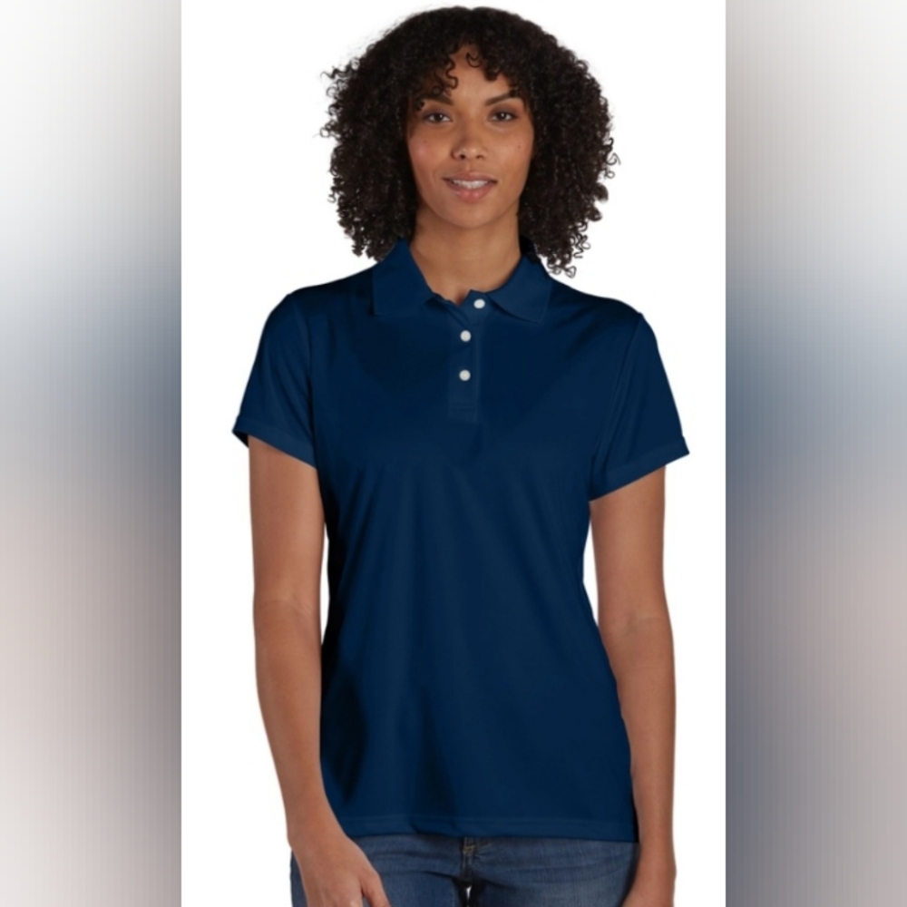 Hanes Sport Women's Cool DRI Performance Polo Shirt, Moisture-Wicking